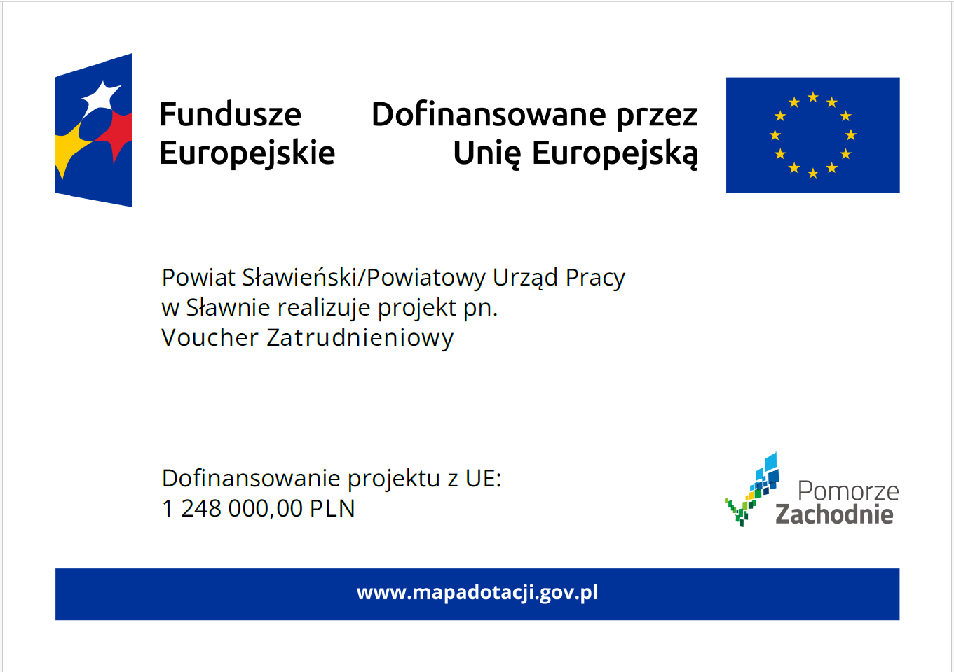 Plakat Voucher Zatrudnieniowy